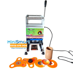 Máy dán ly Eton B9 tự động cuộn màng sau khi dán - từ 700ml trở xuống