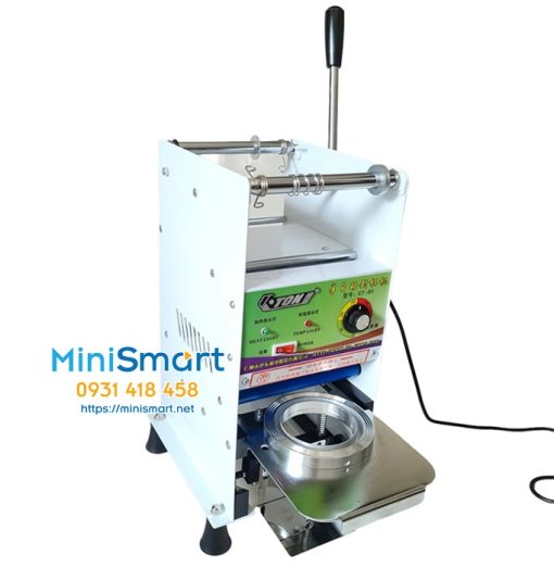 may dan ly eton b9 tu dong cuon mang 2 Máy dán ly Eton B9 tự động cuộn màng sau khi dán - từ 700ml trở xuống
