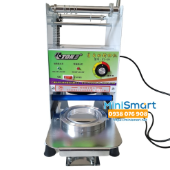 Máy dán ly Eton B9 tự động cuộn màng sau khi dán - từ 700ml trở xuống