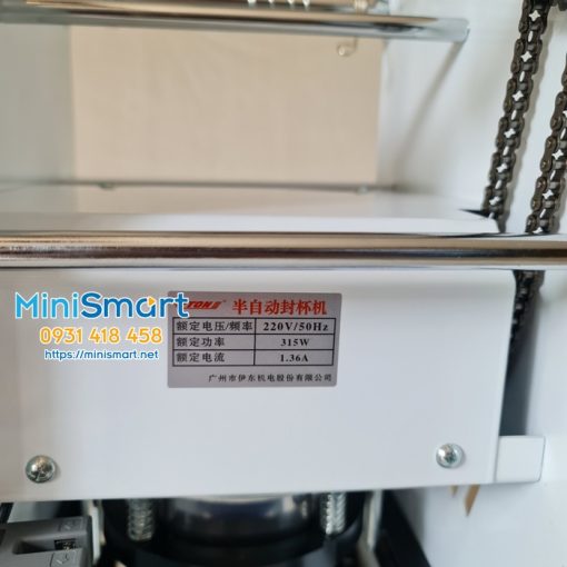 may dan ly eton b9 tu dong cuon mang 5 Máy dán ly Eton B9 tự động cuộn màng sau khi dán - từ 700ml trở xuống