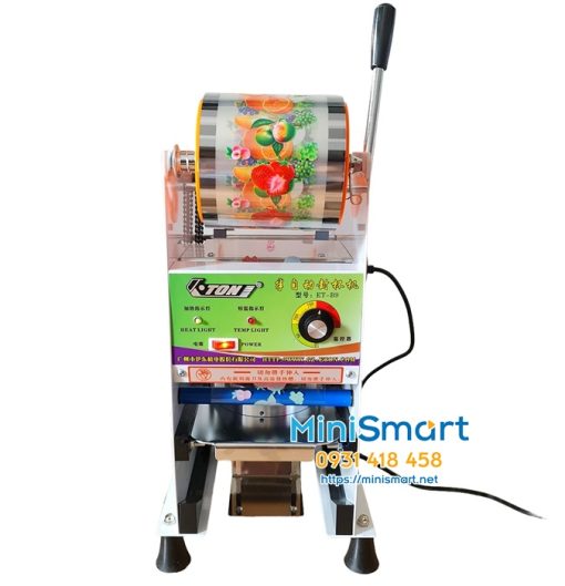 may dan ly eton b9 tu dong cuon mang 6 Máy dán ly Eton B9 tự động cuộn màng sau khi dán - từ 700ml trở xuống