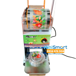 Máy dán ly Eton B9 tự động cuộn màng sau khi dán - từ 700ml trở xuống