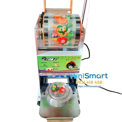 may dan ly eton b9 tu dong cuon mang 8 Máy dán ly Eton B9 tự động cuộn màng sau khi dán - từ 700ml trở xuống