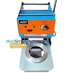 Máy dán ly khổng lồ 800ml, 900ml, 1 lít hiệu AQF không đếm số