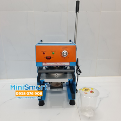 Máy dán ly khổng lồ 800ml, 900ml, 1 lít hiệu AQF không đếm số