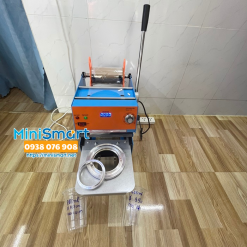 Máy dán ly nhiều kích cỡ từ 500ml đến 1 lít W2C