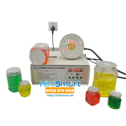 Máy dán màng nhôm DLF-500C cho thực phẩm, hóa chất, dầu nhớt