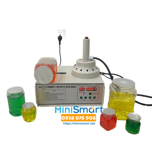 Máy dán màng nhôm DLF-500C cho thực phẩm, hóa chất, dầu nhớt