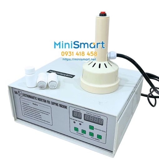 may dan mang seal nhom cho hoa chat dau nhot 500a 1 Máy dán màng seal nhôm cho hoá chất/dầu nhớt 500A