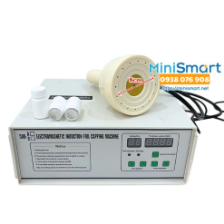 Máy dán màng seal nhôm cho hoá chất/dầu nhớt 500A