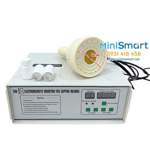 may dan mang seal nhom cho hoa chat dau nhot 500a 2a Máy dán màng seal nhôm cho hoá chất/dầu nhớt 500A