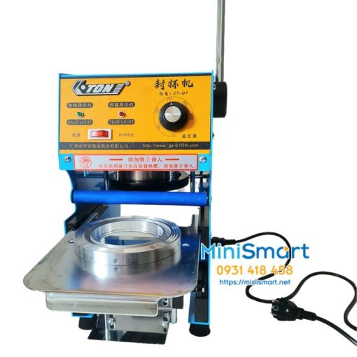 Máy dán miệng ly nhựa Eton D7 dán ly 700ml trở xuống