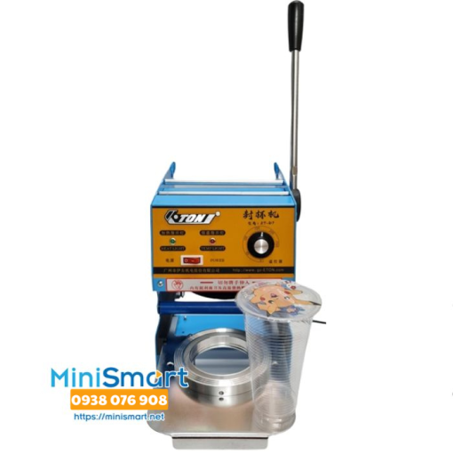 Máy dán miệng ly nhựa Eton D7 dán ly 700ml trở xuống