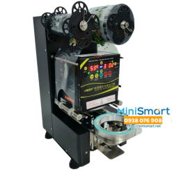 Máy dập nắp ly trà sữa khổng lồ tự động hoàn toàn