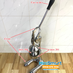Máy ép cam Juicer inox 6kg (có lỗ châm nhớt) hàng chính hãng