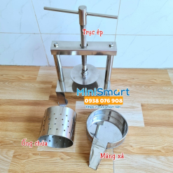 Máy vắt nước cốt dừa bằng tay size nhỏ nhất 11cm