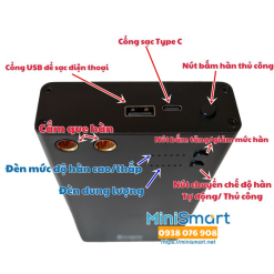 Máy hàn cell pin cầm tay Kerpu (Máy hàn điểm)