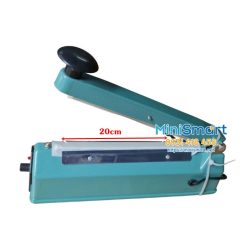 Máy hàn miệng túi nilon dập tay 20cm