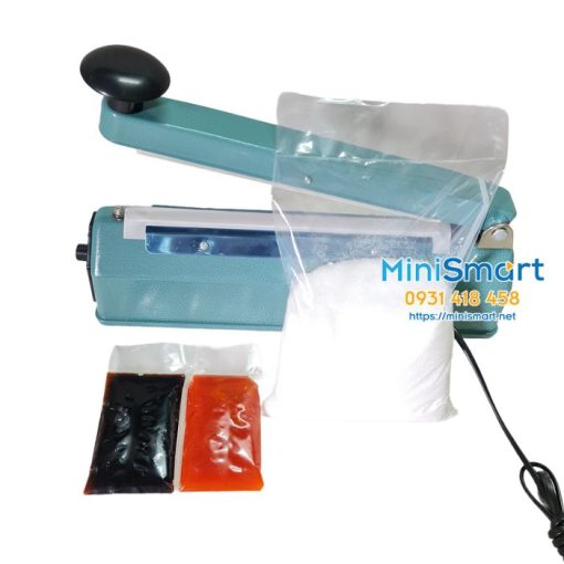 may han mieng tui nilon dap tay 20cm 6 Máy hàn miệng túi nilon dập tay 20cm