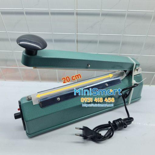 may han mieng tui nilon dap tay 20cm 8 Máy hàn miệng túi nilon dập tay 20cm