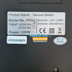 Máy hút chân không bán tự động P290 không kén túi