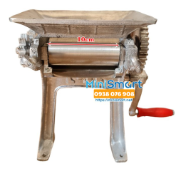 Máy quay mềm con khô lõi inox 10cm quay bằng tay