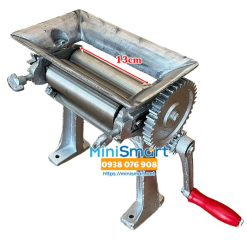 Máy quay mềm khô đuối lõi inox 13cm quay bằng tay