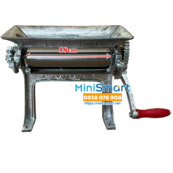 Máy quay mềm khô mực lõi inox 18cm quay bằng tay