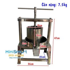 Máy vắt cốt dừa thủ công size 18cm