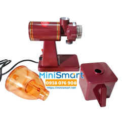Máy xay cafe mini Thái Lan 180W màu nâu đỏ