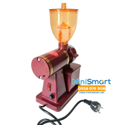 Máy xay cafe mini Thái Lan 180W màu nâu đỏ