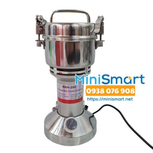 Máy xay hạt khô 200gram RRH 200 nắp cài