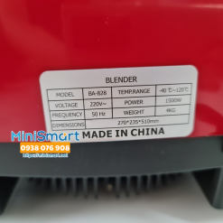 Máy xay sinh tố công nghiệp 1.500W 6 lưỡi dao - cối 2 lít