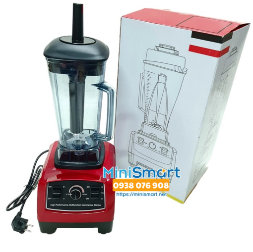 Máy xay sinh tố công nghiệp 1.500W 6 lưỡi dao - cối 2 lít