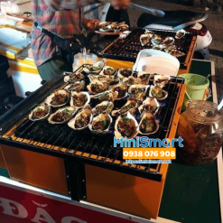 Bếp nướng thịt sườn bằng gas 4 đốt dài Eton K255