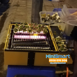 Bếp nướng thịt sườn bằng gas 4 đốt dài Eton K255