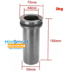 Ống nung than chì 2kg dùng cho lò nung kim loại