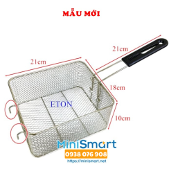 Rổ chiên có tay cầm dùng cho bếp chiên nhúng Eton