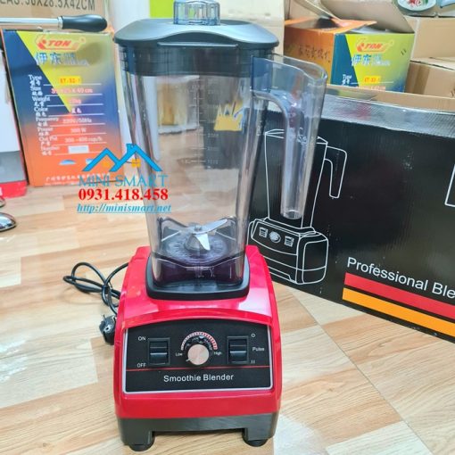 Máy xay công nghiệp Smoothie Blender 2200W cối 3 lít 