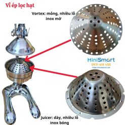 Vỉ ép lọc hạt Juicer